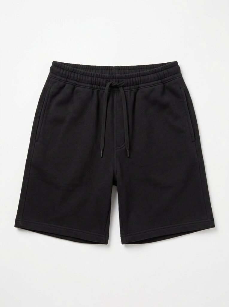 Classic Black Fleece Shorts