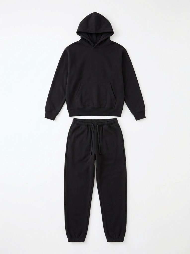 Essential Black Sweatsuit Set