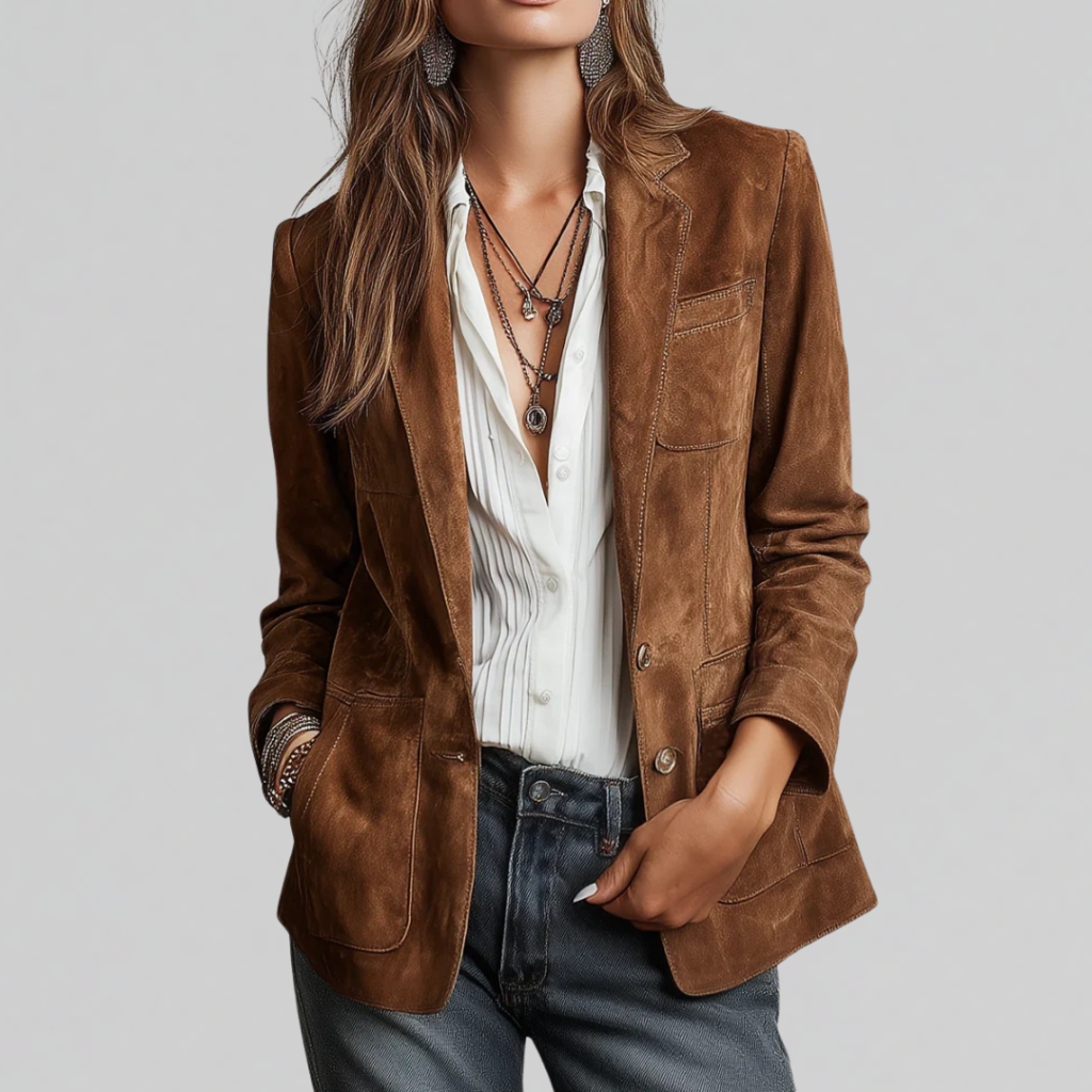 Brenda | Suede Touch Blazer