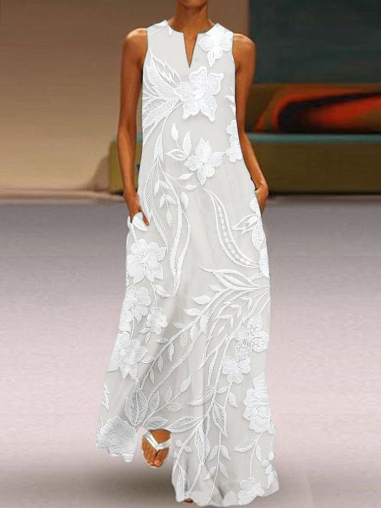 Camila | Luxe Printed Dress